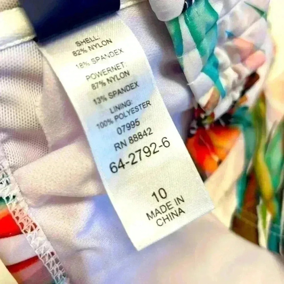 Swimsuits For All Women's Bikini Top Size 10 Swim Pool Vacation Travel Beach Tan - Picture 6 of 12